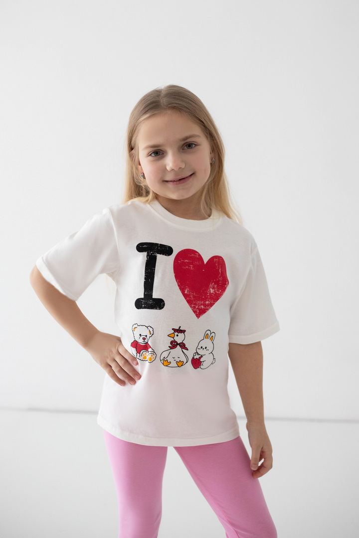 Футболка для дівчаток